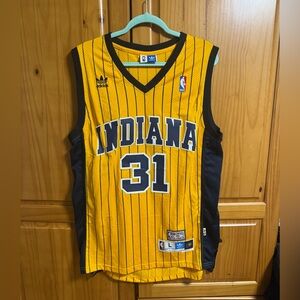 VINTAGE ADIDAS HARDWOOD CLASSICS INDIANA PACERS NBA JERSEY